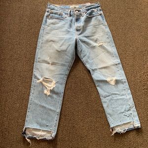 Levi’s premium wedgie straight jeans